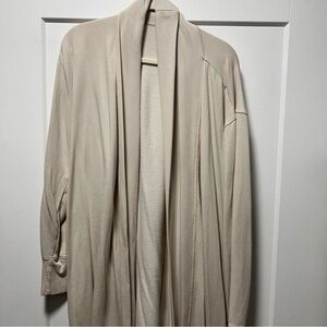 Old Navy Cream Open-Front Cardigan